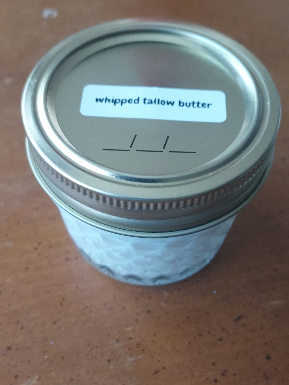 Hand Crafted Whipped Tallow Butter- Unscented